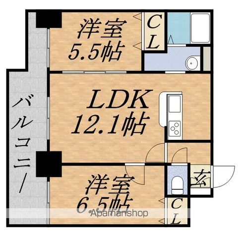 BLOCK HILLSの間取り写真