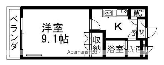 ボナールBの間取り写真