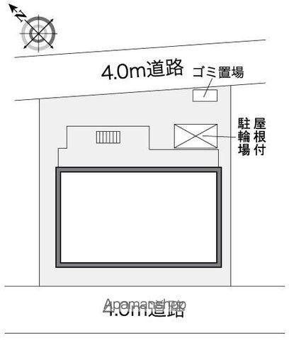 レオパレスレイルサイド高根台 101 ｜ 千葉県船橋市高根台７丁目15-12（賃貸アパート1K・1階・22.35㎡） その9