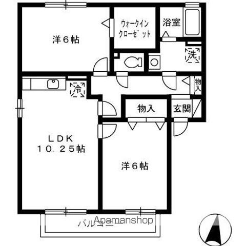 カサベルデの間取り