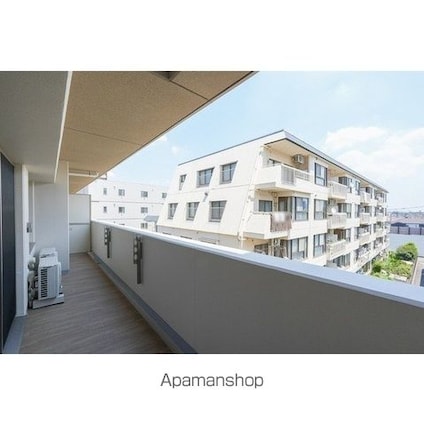 ルーウェ東大泉[2LDK/58.15m2]のバルコニー