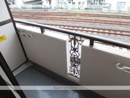 ジョイフル上中里[1K/18.2m2]のバルコニー