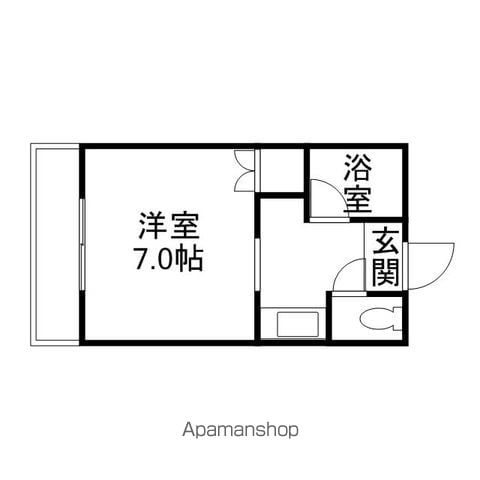 コーポともの間取り写真