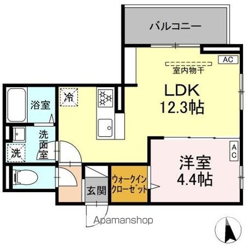 D’BLESS横濱岸根公園IIの間取り写真