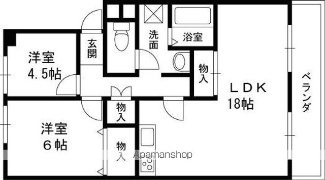 ロイヤルオクムラの間取り写真