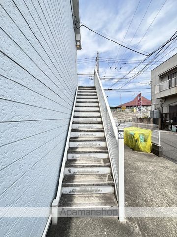 レオパレスグリーングラスの玄関写真