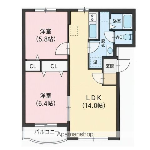 リヴェールの間取り写真