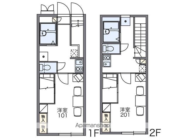 レオパレス花水樹ＳＵＥの間取り