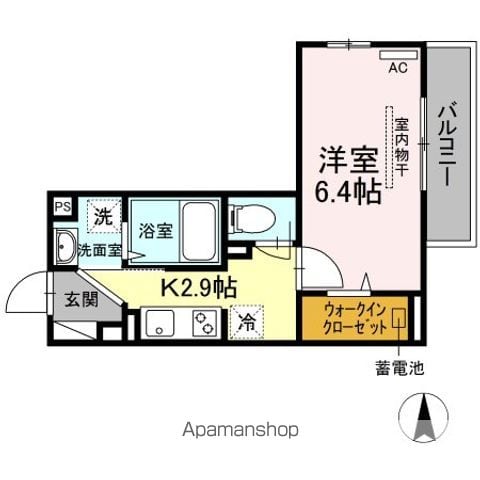 OKUE IIの間取り写真