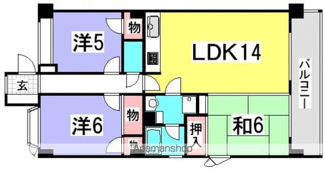 第3橘谷ビルの間取り写真