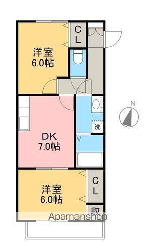 グレイス五台山の間取り写真