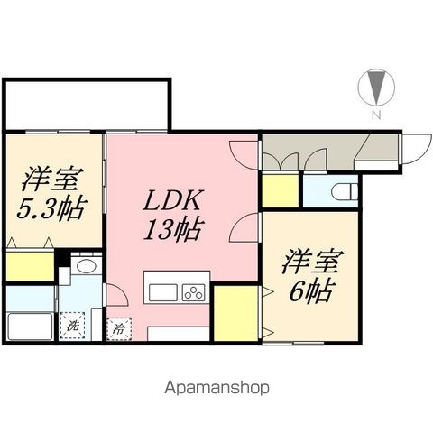 GRANEIGE YAMAHANAの間取り写真