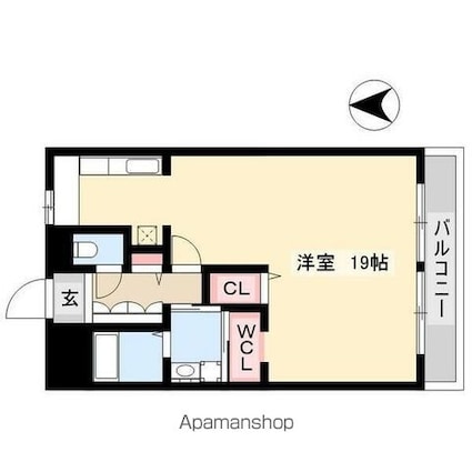 みそのマンション上善光[1R/44.16m2]の間取図