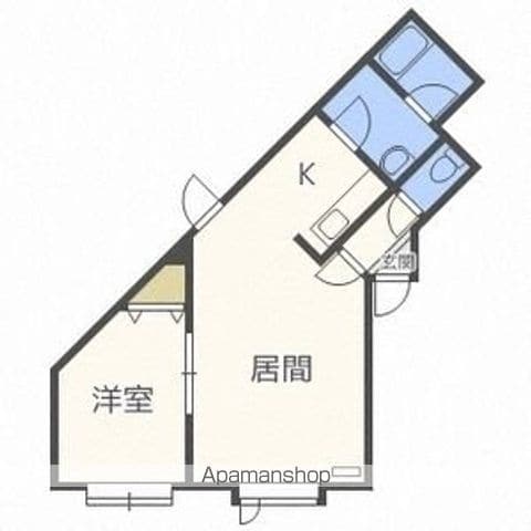 清田レモンハイツIIの間取り写真
