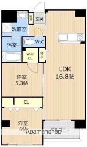 GLC新大江の間取り写真
