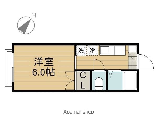 【調布市菊野台のマンションの間取り】