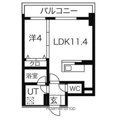 バロンドールの間取り写真
