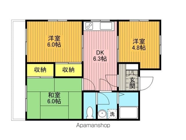第7池田マンションの間取り写真