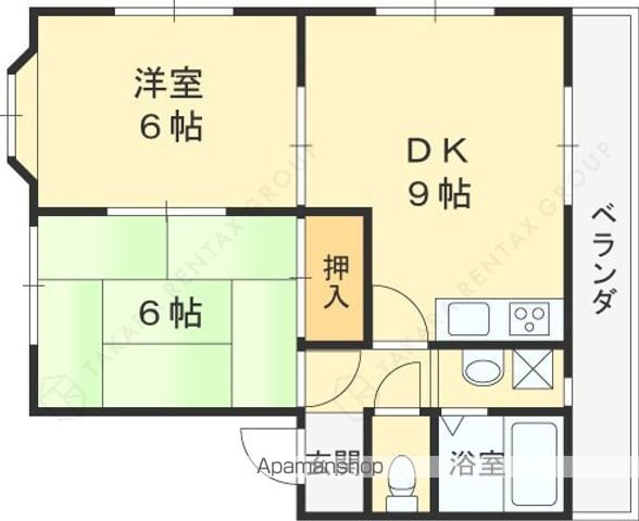 サイラント甲風園の間取り写真