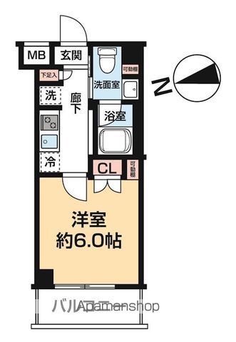 AZEST川口の間取り写真