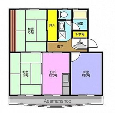 アルカンシェルの間取り写真