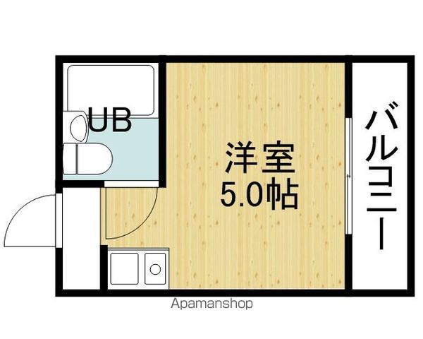 ウエストハイツ中本の間取り写真