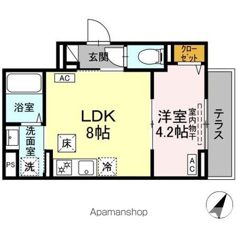 グラナーデ西大泉の間取り