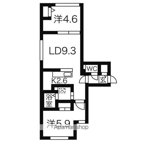 MAISON DE Kの間取り写真