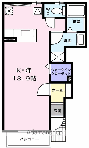 カーサ ミニヨンの間取り写真