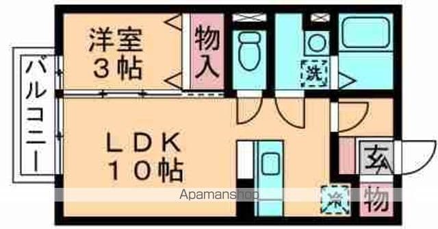 コーポセレッソの間取り写真