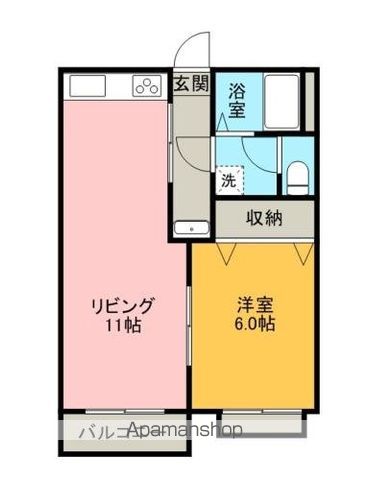タウニィ社の間取り写真