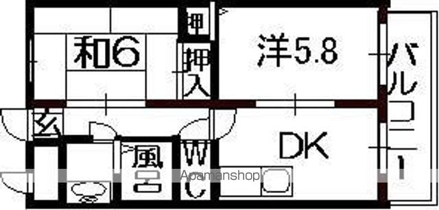 M’PLAZA楠根弐番館の間取り写真