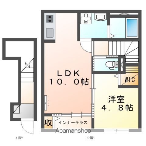 仮)桜井市大福アパートの間取り写真