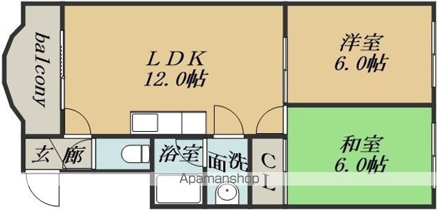 ハイムプロティアの間取り写真