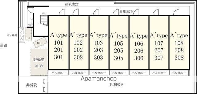 リブリ・グランシャリオ 108 ｜ 神奈川県藤沢市善行１丁目19-9（賃貸マンション1K・1階・27.53㎡） その23