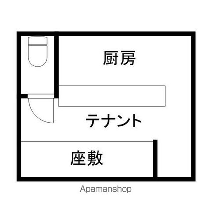 引野ユニオン９ビル（テナント）[店舗/25m2]の間取図