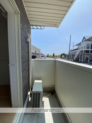 ハイツグリーンスカイⅡ[2DK/46.18m2]のバルコニー