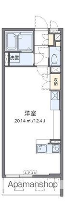 レオネクスト亜土[1R/33.12m2]の間取図