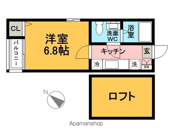 プライマリステージ吉塚の間取り