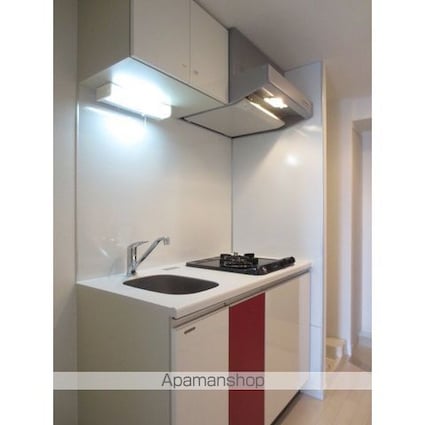 東京都渋谷区幡ヶ谷２丁目[1K/22.26m2]のキッチン