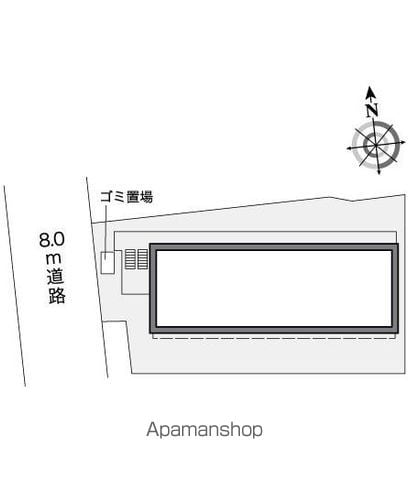 レオパレスＬＡ　ＶＩＴＡ　Ｋ４ 107 ｜ 千葉県千葉市中央区亀井町7-11（賃貸マンション1K・1階・19.87㎡） その12