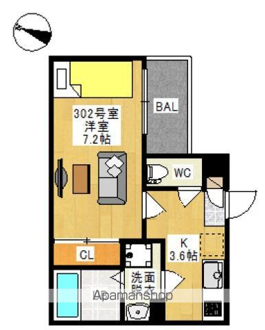 REGALEST 白石東新町(レガリスト シライシヒガシシンマチの間取り写真