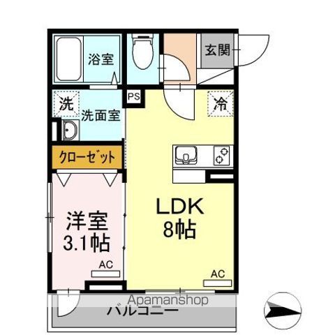 ラウェル大森の間取り写真