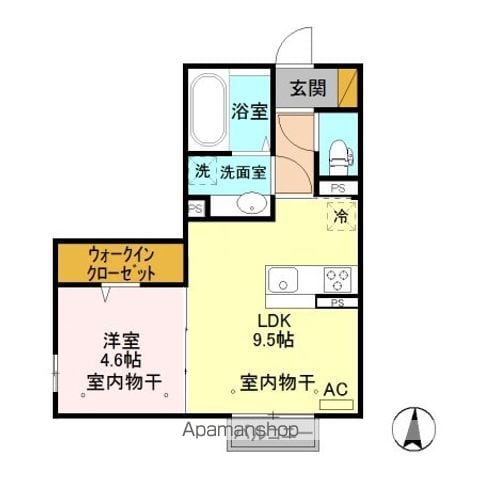 アンジュール・ウィットの間取り写真
