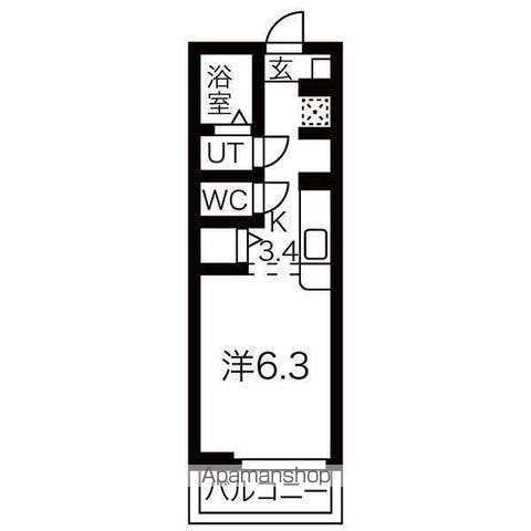 アヴニールの間取り写真