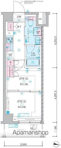 GENOVIA押上IIの間取り写真