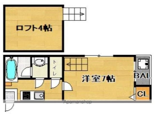 コンフォートベネフィス室見IIの間取り写真