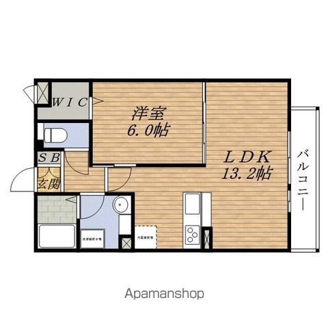シャルムAの間取り写真