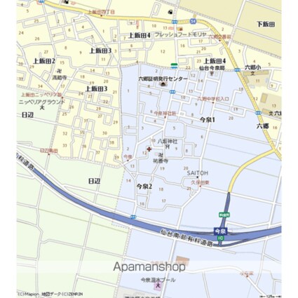 アイックス今泉[2LDK/52.3m2]の周辺3