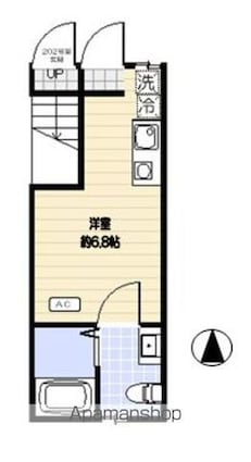 フェリーチェ[1R/18.07m2]の間取図
